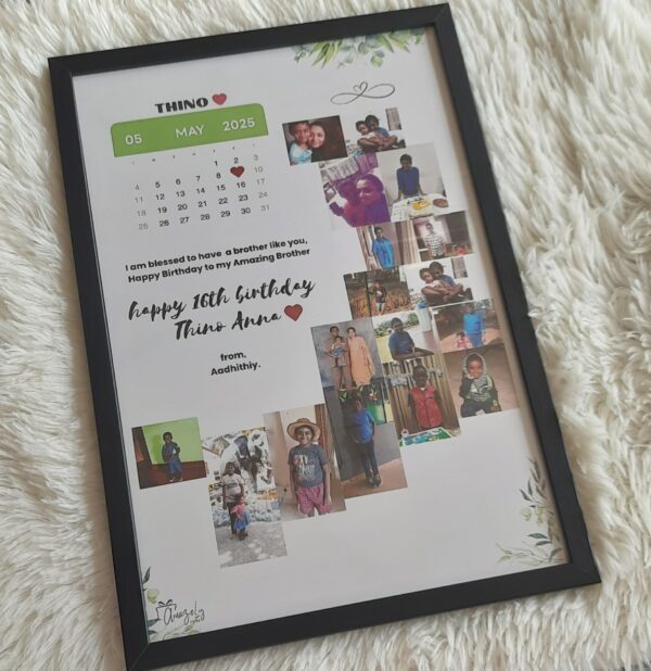 Birthday Frame - Amazely Gifts - Customized Gifts In Trincomalee Sri Lanka