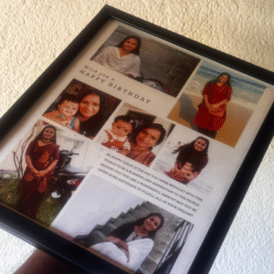 Birthday photo frame - customized gifts - amazely gifts