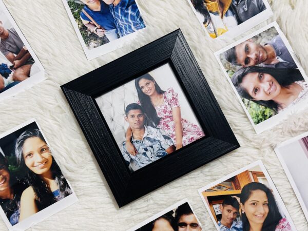 Customized 4x4 Frame + Polaroid Photo Bundle - Anneversary Gifts i - Amazely Gifts - Customized Gifts In Trincomalee Sri Lanka