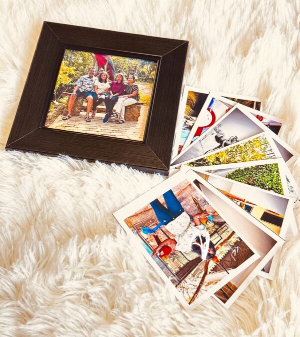 Customized 4x4 Frame + Polaroid Photo Bundle II - Frames - Amazely Gifts - Customized Gifts In Trincomalee Sri Lanka