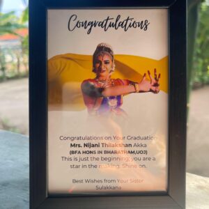 Customized 6x4 Frame - Graduation Frames - Amazely Gifts - Customized Gifts In Trincomalee Sri Lanka