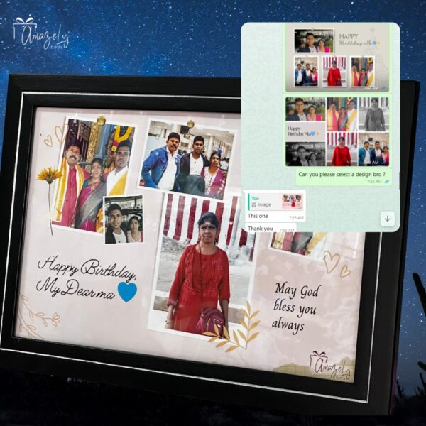Customized Birthday Frame - Image 3