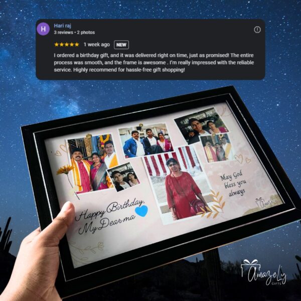 Customized-Birthday-Frame III -Amazely-Gifts-Customized-Gifts-In-Trincomalee-Sri-Lanka