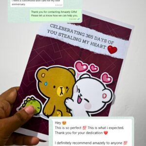 Customized Card 3 - Amazely Gifts - Customized Gifts In Trincomalee Sri Lanka