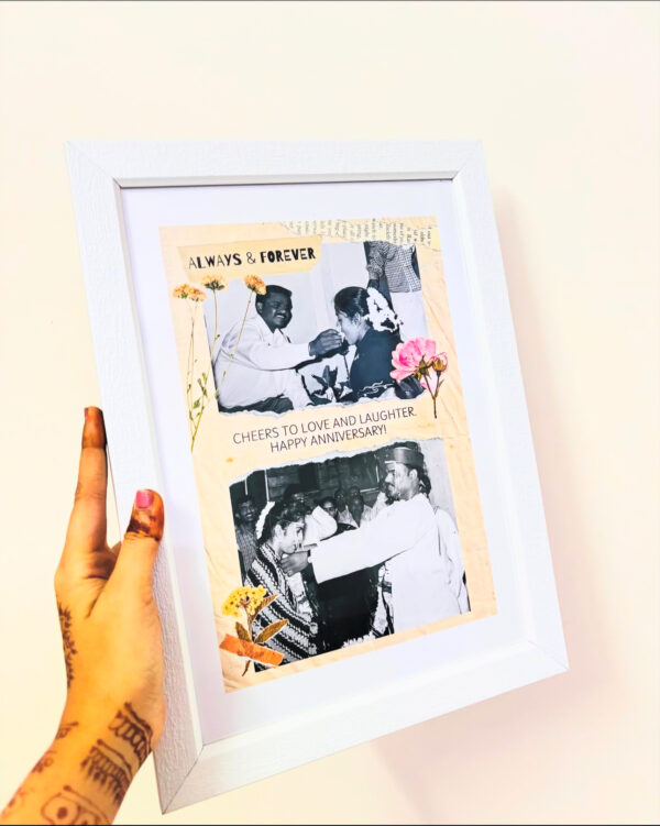Customized Wedding Anneversary Frames - Amazely Gifts - Customized Gifts In Trincomalee Sri Lanka