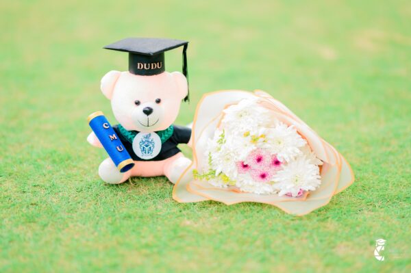 Flower Bouquet and Teddy Bear - Amazely Gifts - Customized Gifts In Trincomalee Sri Lanka