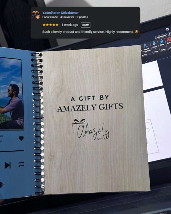 Love story book - amazely gifts - customized gifts in trincomalee sri lanka