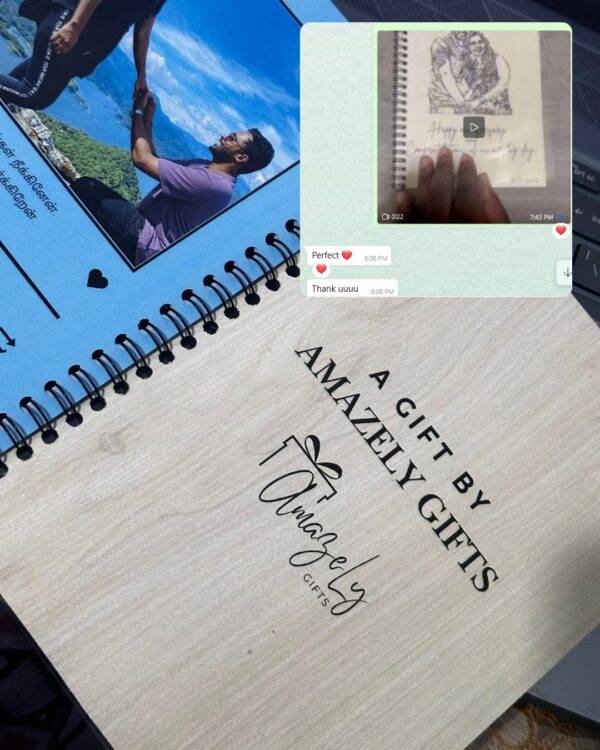 Love story book - amazely gifts - customized gifts in trincomalee sri lanka