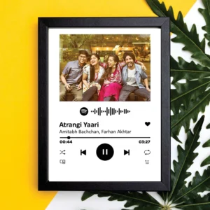 Spotify photo frame - amazely gifts - customized gifts in sri lanka - trincomlee
