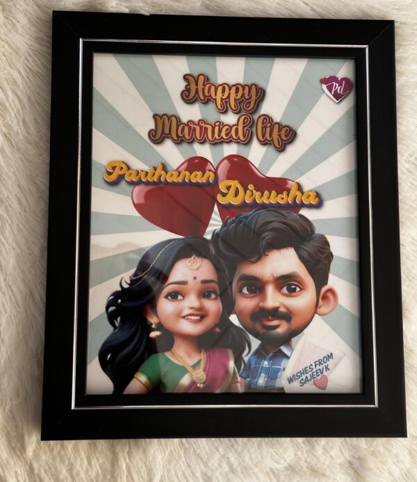 Wedding Photo Frames - Amazely Gifts - Customized Gifts In Trincomalee Sri Lanka
