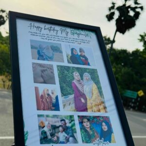 Customized Birthday Photo Frame 4 - Amazely Gifts Trincomalee - Sri Lanka