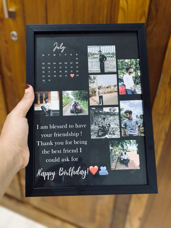 Customized Birthday Photo Frame - Amazely Gifts - Customized Gifts In Trincomalee Sri Lanka