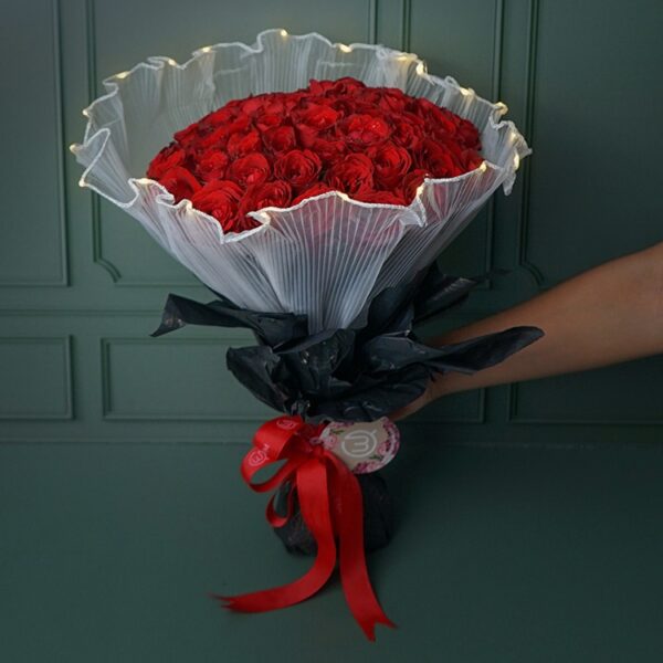 Customized Flower Bouquet - Red Rose - Amazely Gifts - Customized Gifts In Trincomalee Sri Lanka