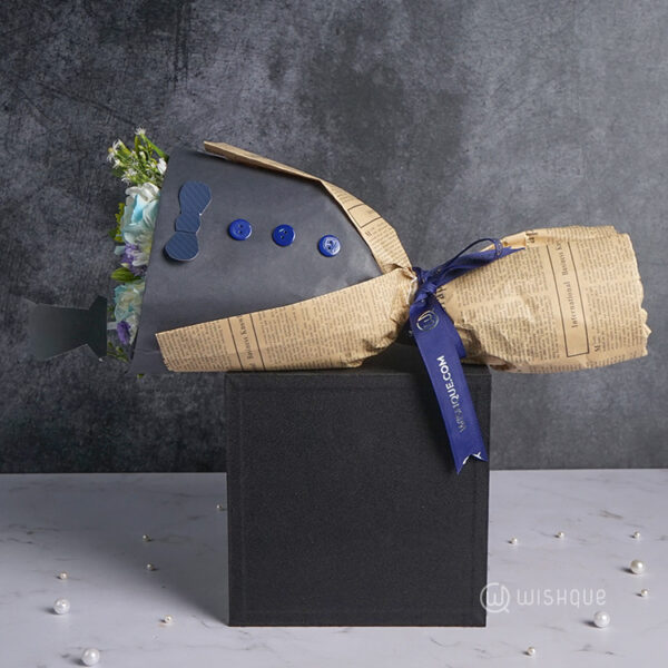 Customized Cotton Cloud Fresh Flower Bouquet - Image 5