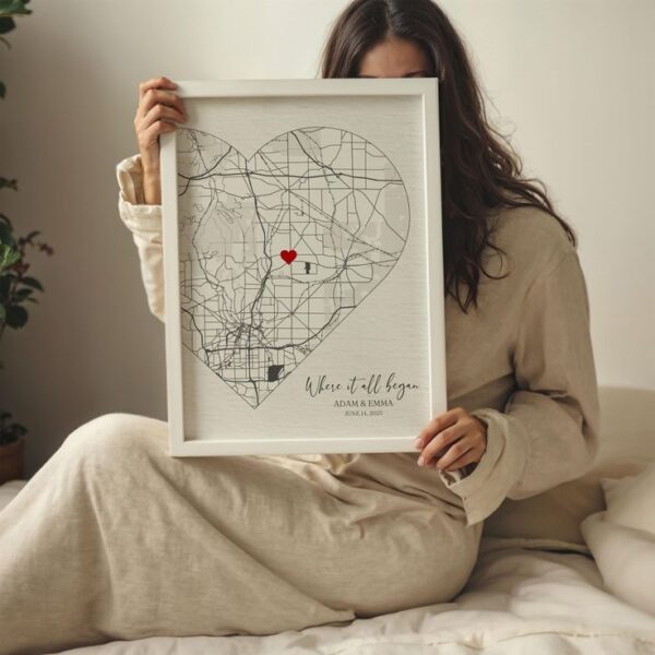 Customized Location Photo Frame - Image 4