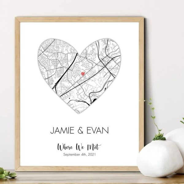 Customized Location Photo Frame - Image 2