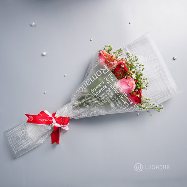 Customized Fresh Rose Flower Bouquet - Image 4